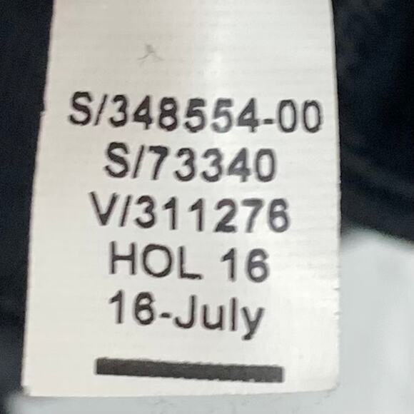 Athleta Criss Cross Chaturanga Capri Leggings Black Nylon Stretch Size Small - Picture 8 of 11